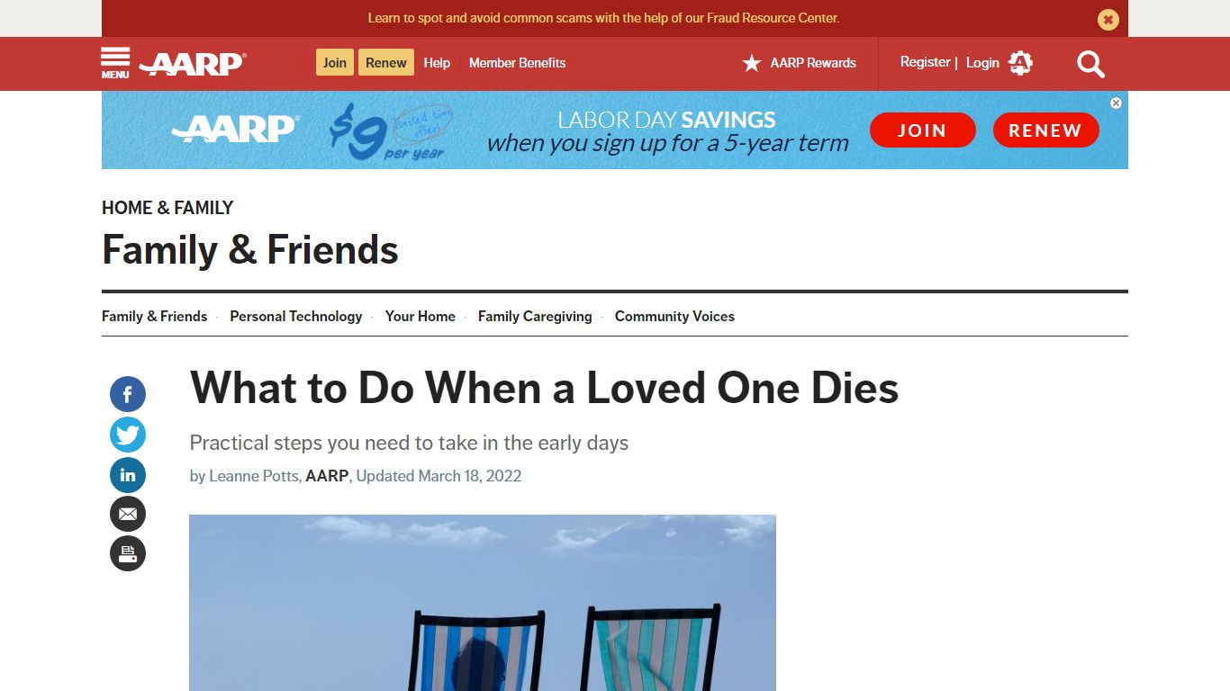 Checklist for What to Do After Someone Dies - AARP